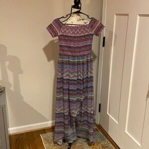 Free the Roses Romper with Skirt Overlay Size Small
